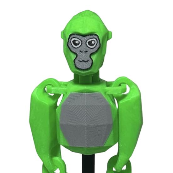 Ayaklı 6 İnç Gorilla Oyuncak 3D Baskılı Hareketli Eklemler Geometrik Orangutan Masa Oyuncak Dekorasyon Süs Oyuncular Koleksiyoncular Hediye