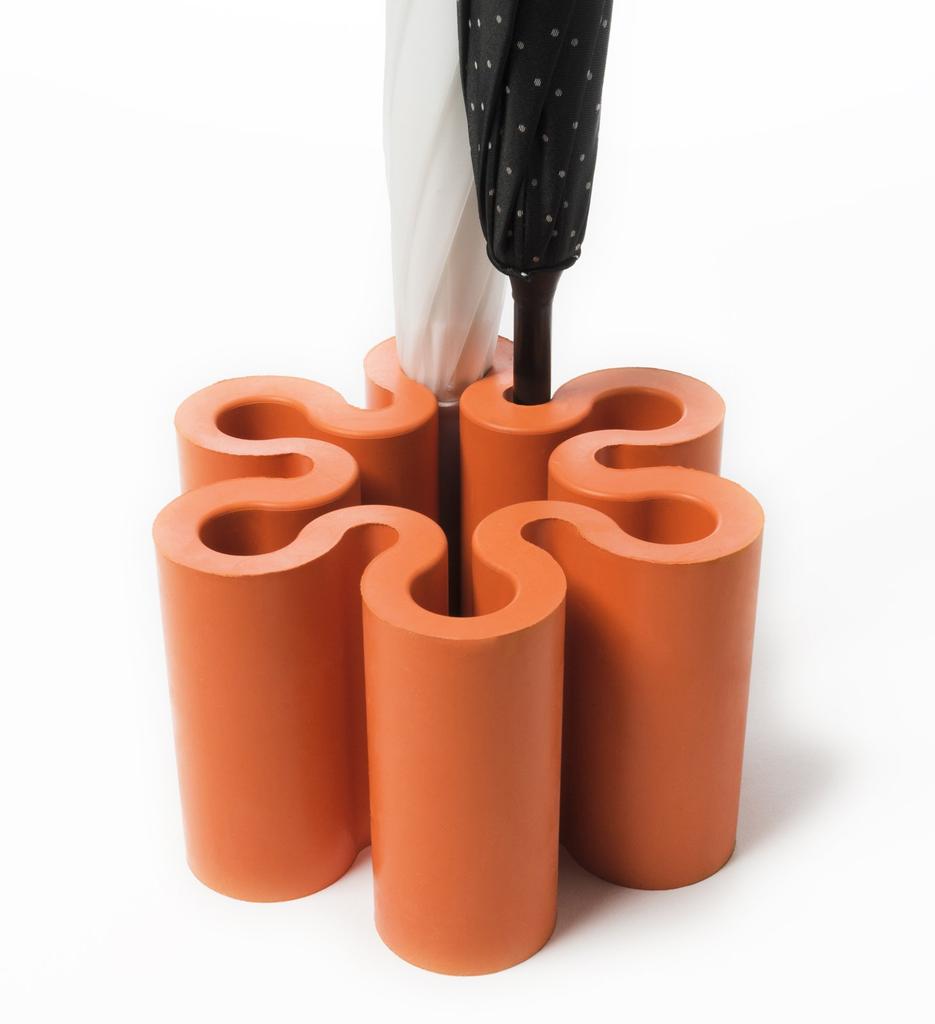 H Concept +d Umbrella Stand Splash Standard Orange D-011-OR
