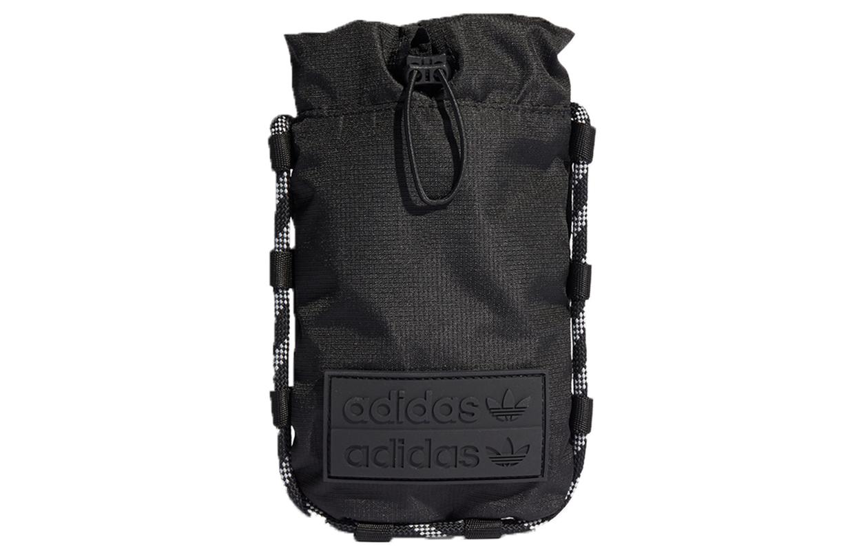 

Adidas Originals Recycled Material Sports Bag, Coin Purse, Card Holder, Shoulder Bag Unisex Black H32462 MISC