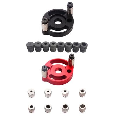 Reliable Woodworking Drill Guide Boring Tool Hole Puncher for Consistent Hole Size Furniture Assembly Crafting Projects