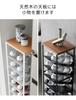 Tower Bottle Storage Rack with Top Wine by Yamazaki Liquor Wine Bottle Slim Bottle for PET Gap Storage 8-Tier Shelf, White, Bar, Jitsugyo, Supplies,