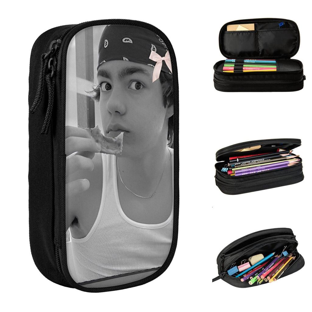 Malachi Actor Bartons Pencil Case Pencilcases Pen Holder for Student Big Capacity Bags School Supplies Gifts Stationery