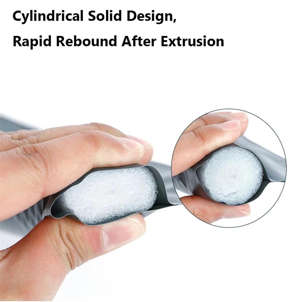 New Door Bottom Seal Strip Draft Stopper Weather Foam Soundproof Windproof Door Seal Self Adhesive Insulator Weatherstrip Strip