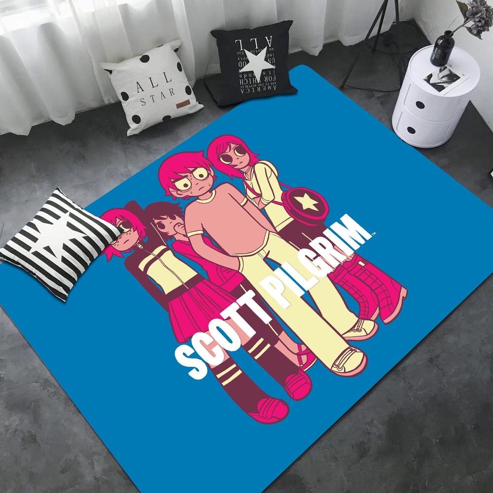 Scott Pilgrim Entrance Door Mat Nordic Style Home Doormat Bathroom-Toilet Mats Bedroom Hotel Decor Mat