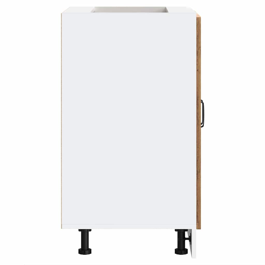 Vidaxl Sink Cabinet, Kalmar, Old Wood, 60X46X81.5 Cm