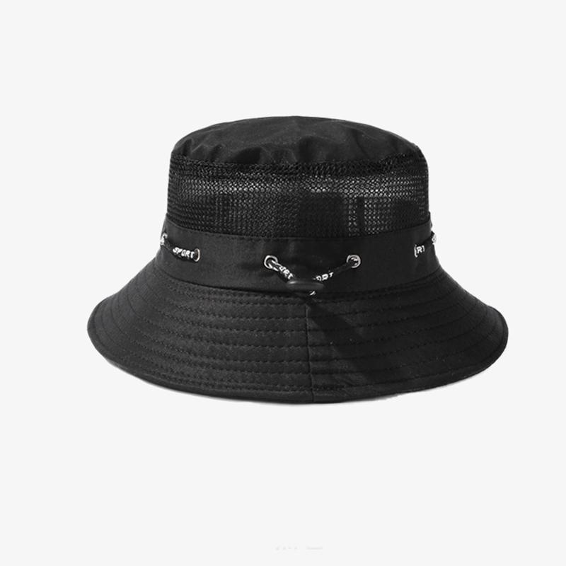 

Versatile Women Hat Breathable Sun Shading Short Brimmed Fisherman Hats Black