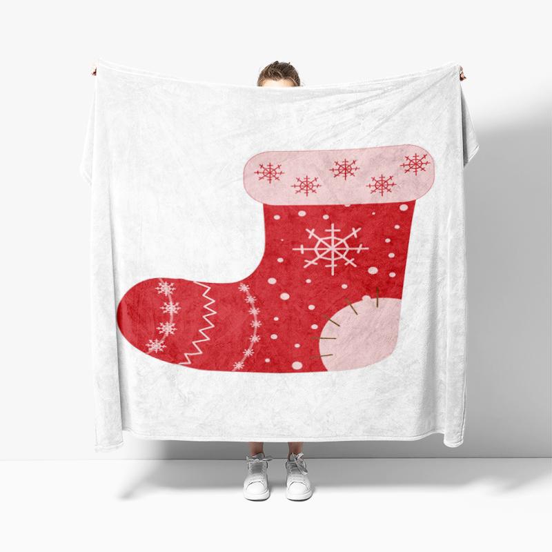 Wohndekoration Plüsch Überwurf Sofadecke Tagesdecke Bett flauschig weiche Decken Dekor Plaid Modern Halloween Frohe Weihnachten Winter