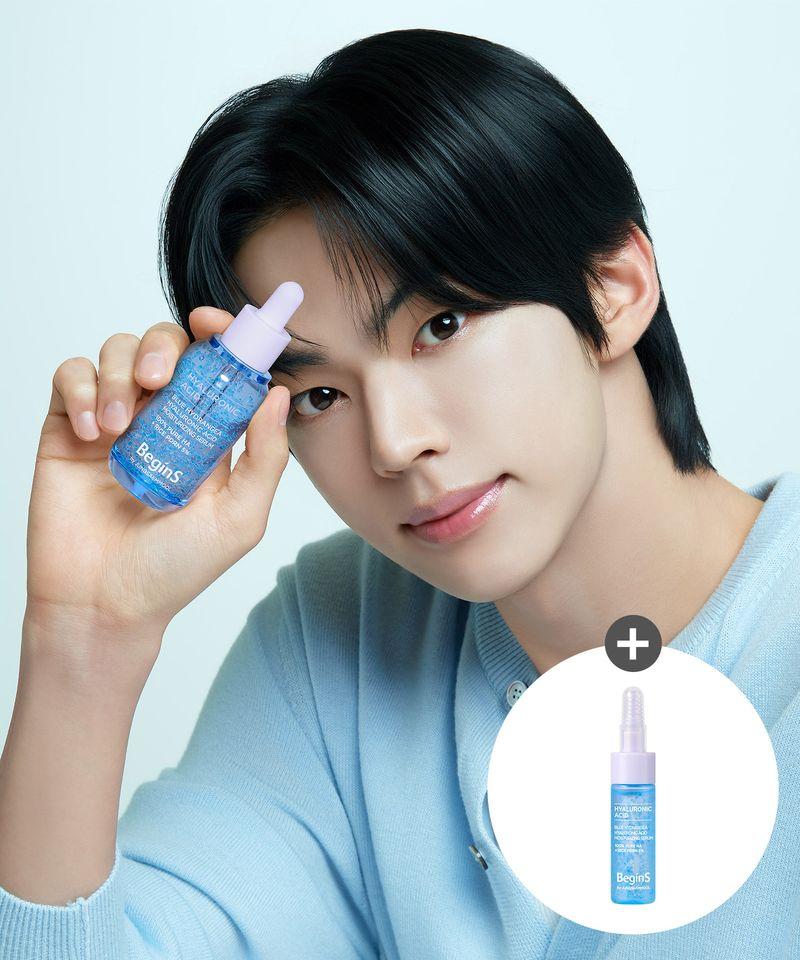 Blue Hydrangea Hyaluronic Acid Moisture Serum 30ml (Free Gift: 7ml Hyaluronic Acid Moisture Serum)