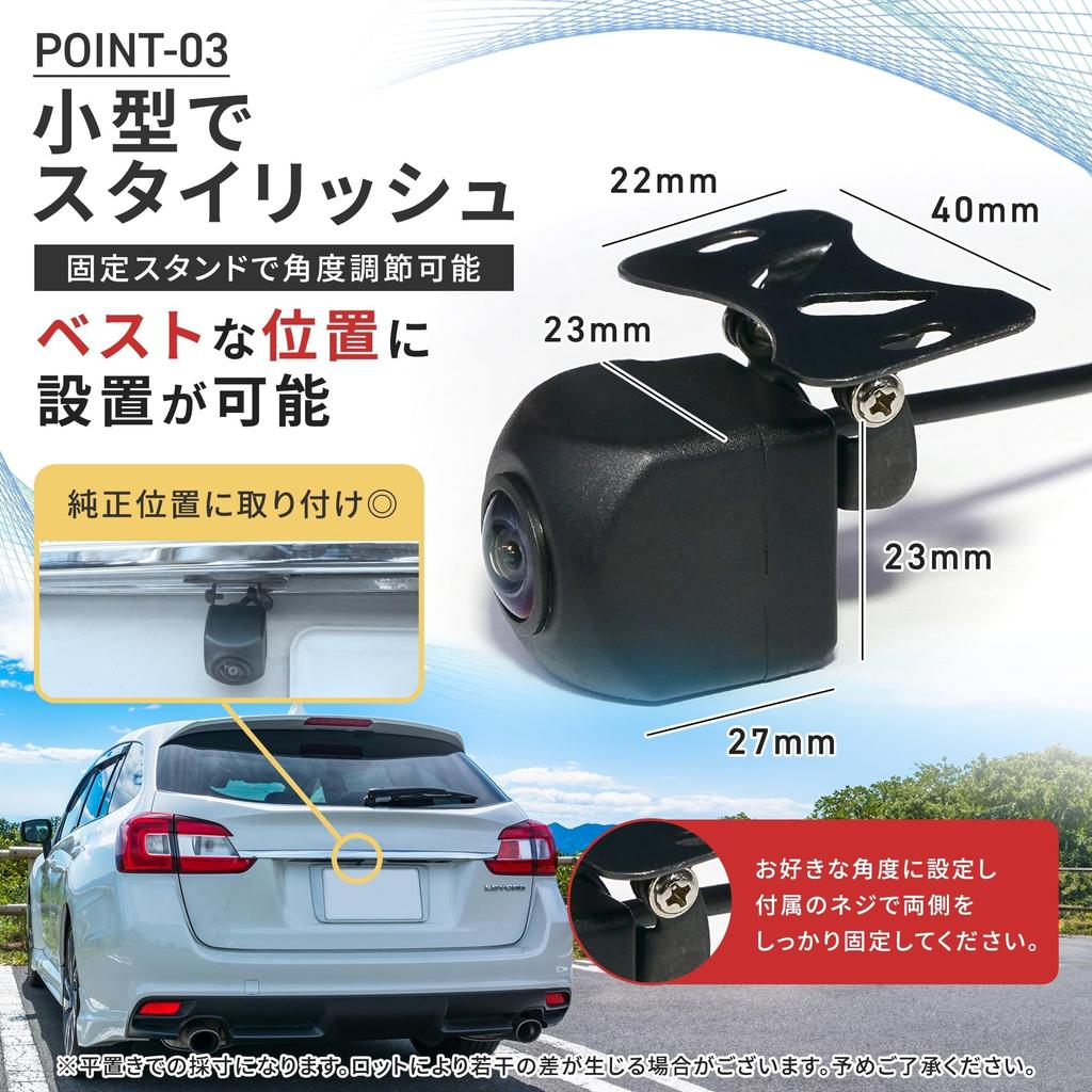 Back camera for car Carrozzeria/Pioneer/Navigation wide angle easy navigation AVIC-RW522