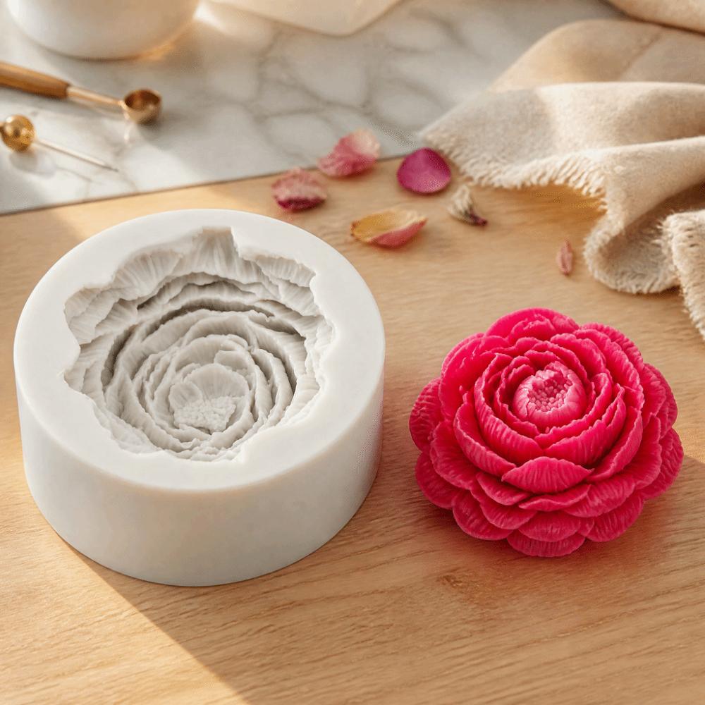 Silicone Rose Silicone Mold Non-Stick DIY Candy Mold DIY Pastry Baking Mold  Cake Chocolate Baking