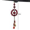 Versatile Car Hanging Ornament Lotus Rearview Mirror Pendant  Car Interior Supplies