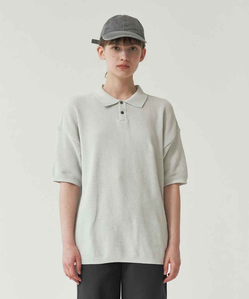 KNITTED Coolever Pk Short Sleeve Knit Tee Pure Green