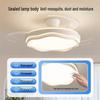 Dream Bubble 42-inch Double Wave Invisible Ceiling Fan with LED Light