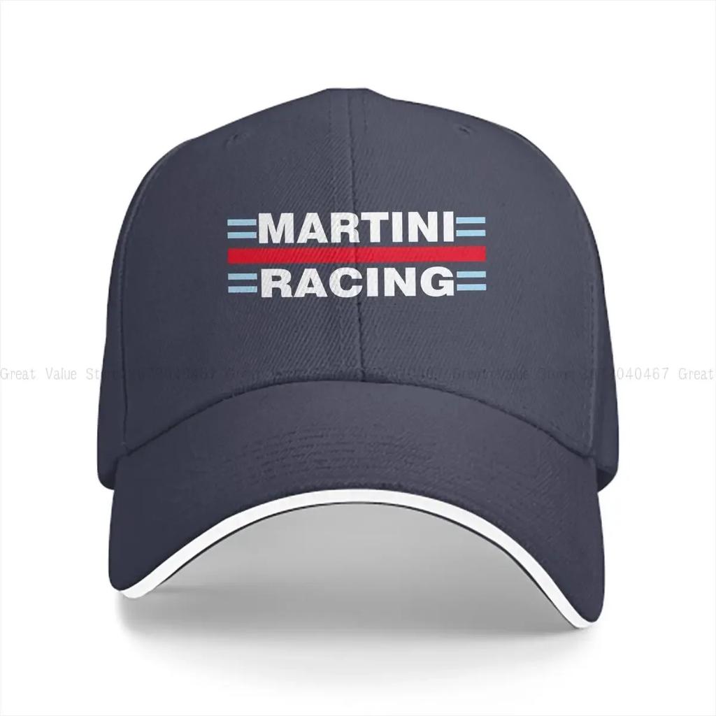 Washed Unisexs Baseball Cap Martini Racing Trucker Snapback Caps Dad Hat Formula 1 F1 Golf Hats
