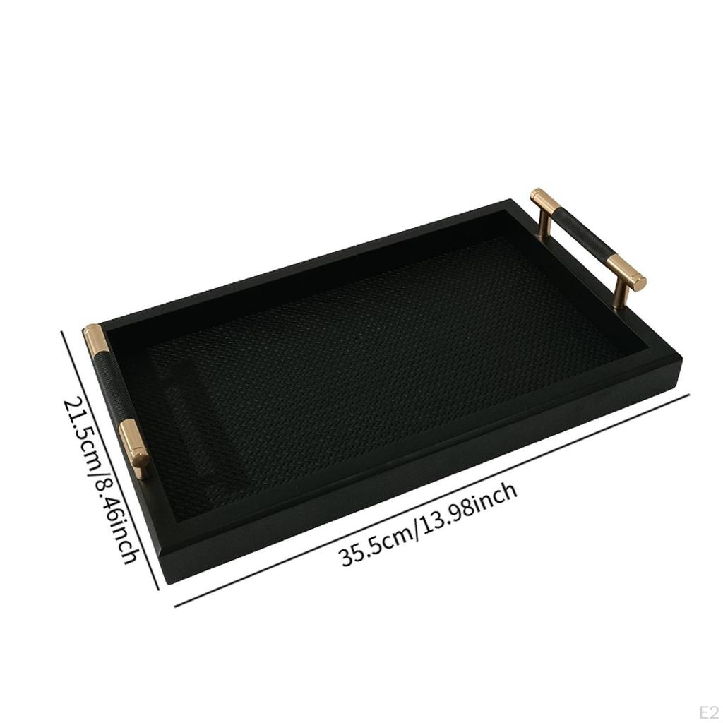Cosmetic And Perfume Storage Tray, Kitchen Serving Tray