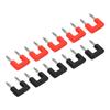 5 Sets J.20004 Dual Banana Plug Professional 2 Way Speaker Banana Male Plug for Speaker Wires