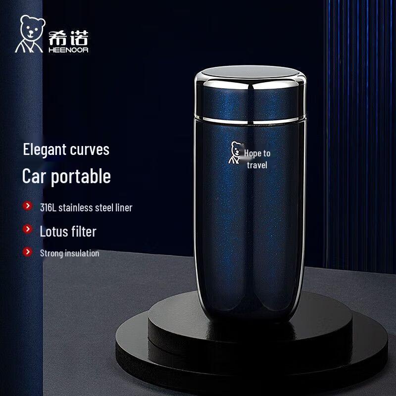 Heenoor 316 Stainless Steel Insulated Car & Office Travel Mug