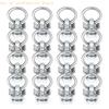 Stainless Steel Track Fitting L-Track Single Fitting with O-Ring for Create Tie-Down Anchors Points H8WE