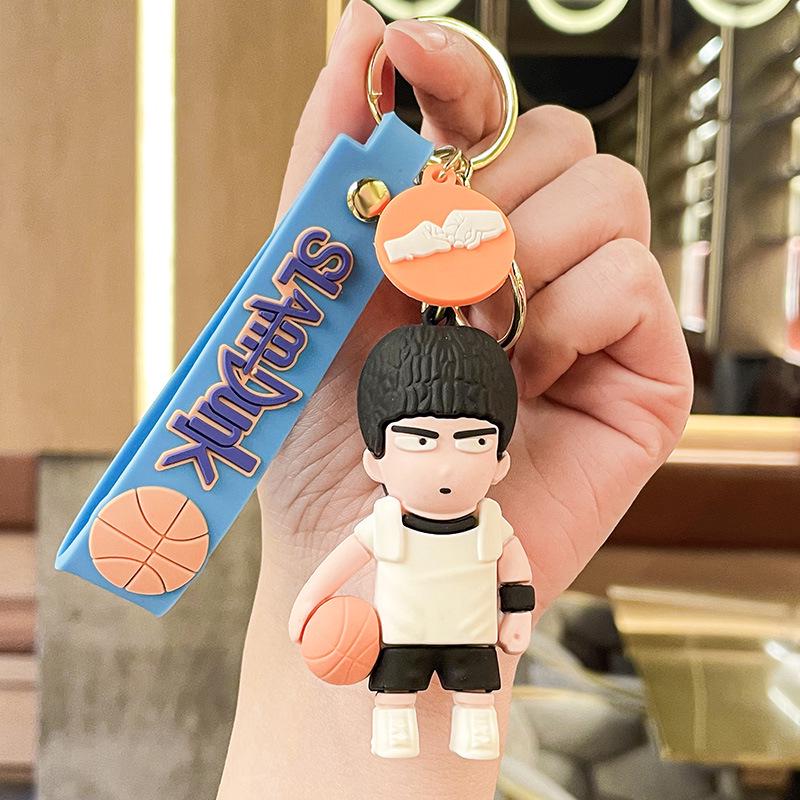 Kreativer Slam Dunk Sakuragi Hanamichi Schlüsselanhänger Anhänger | Exquisiter Taschenanhänger Schlüsselanhänger Geschenk