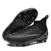 New foreign trade high-top football shoes adult AG long nails TF broken nails lawn training shoes football men and women