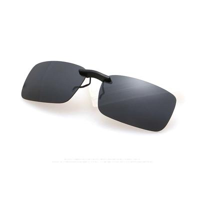 New Unisex Polarized Clip On Sunglasses Near-Sighted Driving Night Vis Lens Anti-UVA Anti-UVB Cycling Riding Sunglasses
