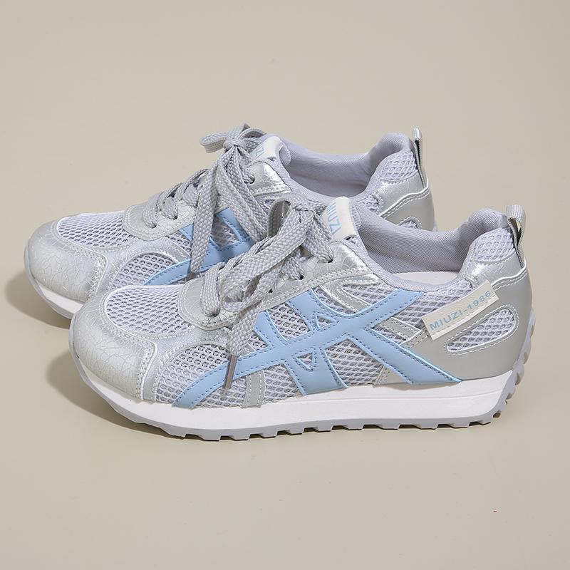 Sneaker Daily Plus Size 45 46 Mens Womens Designer Vintage Running Shoes Stylish Genuine Leather Mesh Height Increased Platform Gym Shoes