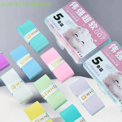 5 Pcs/set PU Tennis Badminton Grip Tape Non-Slip Shock-Absorbing Badminton Racket Grips Wrap Tennis Wrap