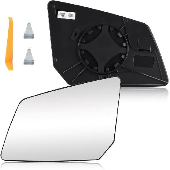 New Passenger Right Side Heated Mirror Compatible With GMC Acadia Chevy Traverse Saturn Outlook Replacement For 15951928, 25990004, 30223, 80223,