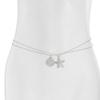2 Stück/Set Metall Bikini Bauchkette Anhänger Körperkette Schmuck Mode Seestern Taillenkette Strand