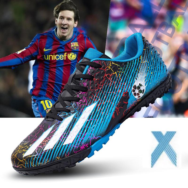 

Новые дышащие футбольные бутсы X20 для взрослых мальчиков и студентов с длинными ногтями, тренировочные кроссовки AG для сломанных ногтей, мужские и женские спортивные кроссовки Jinjiang 45
