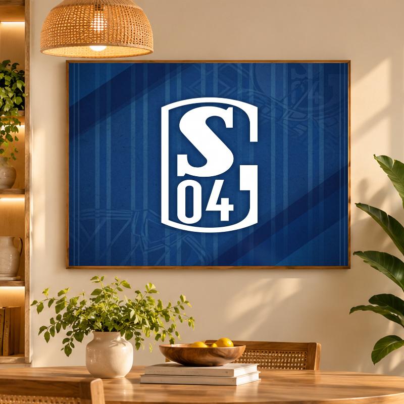5D Diamond Painting Schalke 04 DIY Full Drill Diamond Art Kit Home Decoration