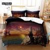 3pcs Duvet Cover Set, Roaring Lion Bedding Set, Soft Comfortable Breathable Duvet Cover, For Bedroom Guest Room Decor