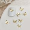 20pcs 3D Metal Nail Charms Bowknot Nail Decorations DIY Nails Art Accessories for Eye Catching Looks