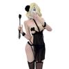 Sexy Lingerie Nightdress Sexy No-take Headgear Mesh Passion Tease Uniform Seduction Bed Fast Break
