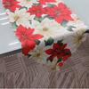Versatile Red And White Santa Claus Table Runner Ideal For Holiday Celebrations 14x71 Inch