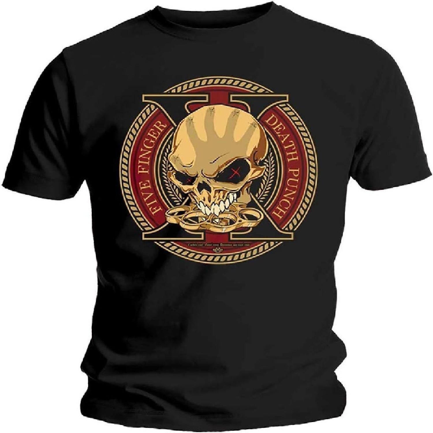 Five Finger Death Punch Men s Decade of Destruction T-Shirt S