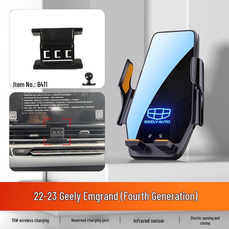 Car Phone Holder for Geely Boyue PRO, Vision S1/X3/X6, Emgrand GL/GS