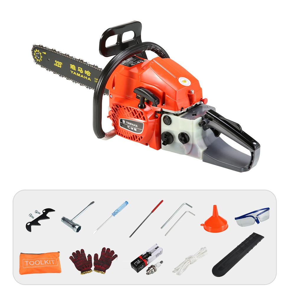 4 Stroke Petrol Chainsaw High Power 16800W Gas Chain Saw Gas Powered Wood Cutting Saw Handheld Felling Saw Tree Chainsaw