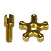Motorcycle Modification Accessories CNC Aluminum Alloy Motorcycle Cluth Adjustment Plugs Screws for Race Large Displacement