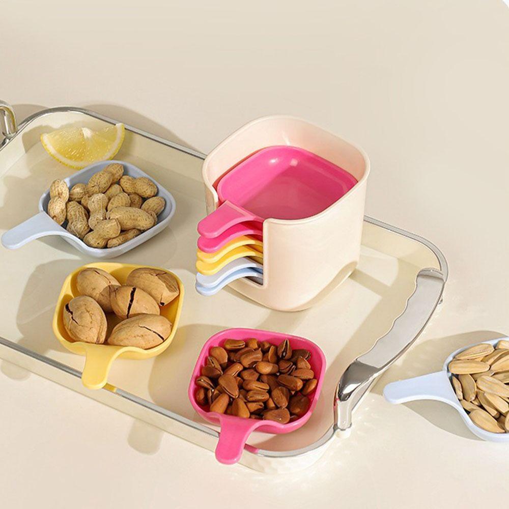 With Handle Dipping Sauce Dish Dopamine Sauce Plates Creative Seasoning Dish Set  Soy Sauce