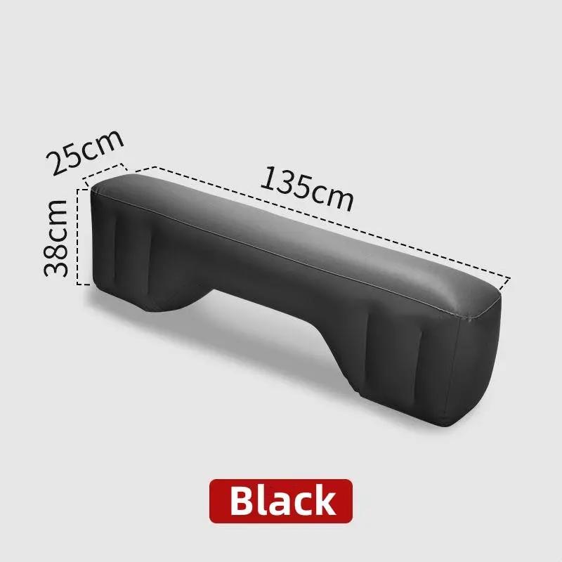 

Автомобильный надувной матрас, воздушная кровать, аксессуары для заднего сиденья, подушка для заполнения зазора, наполнитель зазора, артефакт для автокемпинга на дальние расстояния чёрный