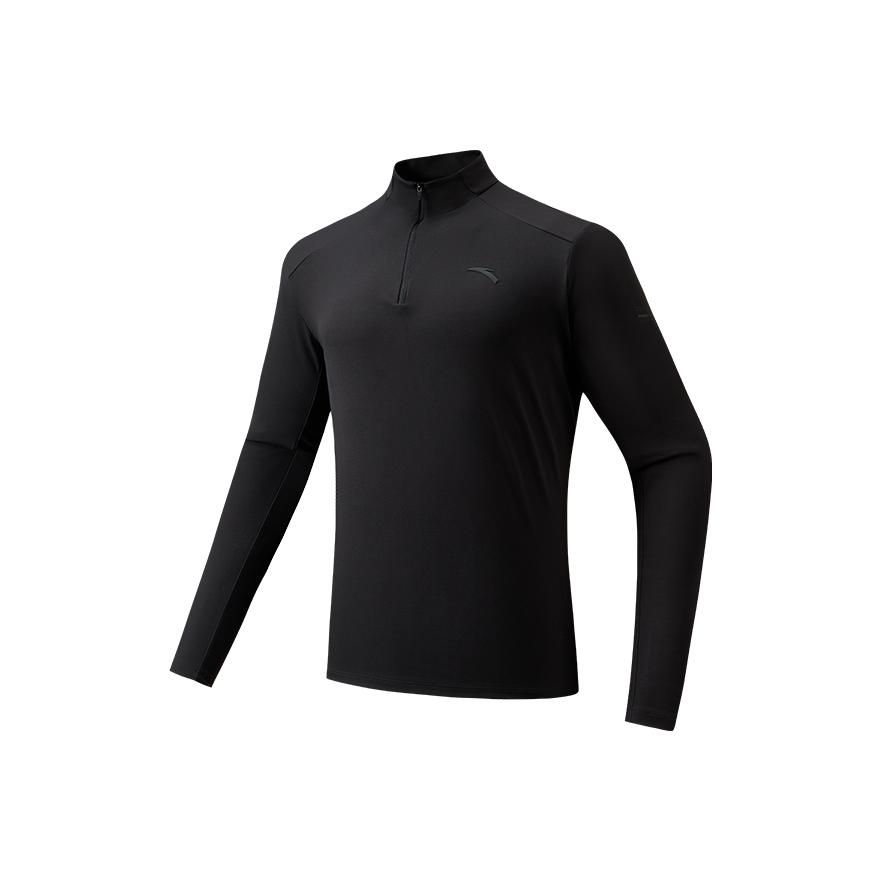 

Anta Однотонный Простой Повседневный Флис Универсальный Воротник-стойка Длинный Рукав Вязаный Свитер Мужской топ 152547403-3 S