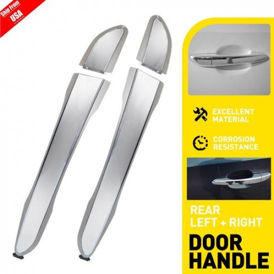 For 2016-2021 Hyundai Tucson Outer Rear Door Handle Set Driver Passenger Side