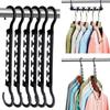 8PCS Multi-Functional Closet Organizers Portable Storage Hangers Space Saving Hangers  Dorm Room