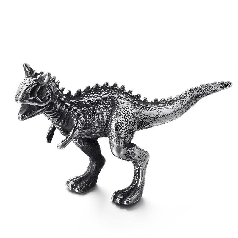 Creative Stainless Steel Dinosaur Figurine – Home Decoration & Children's Gift