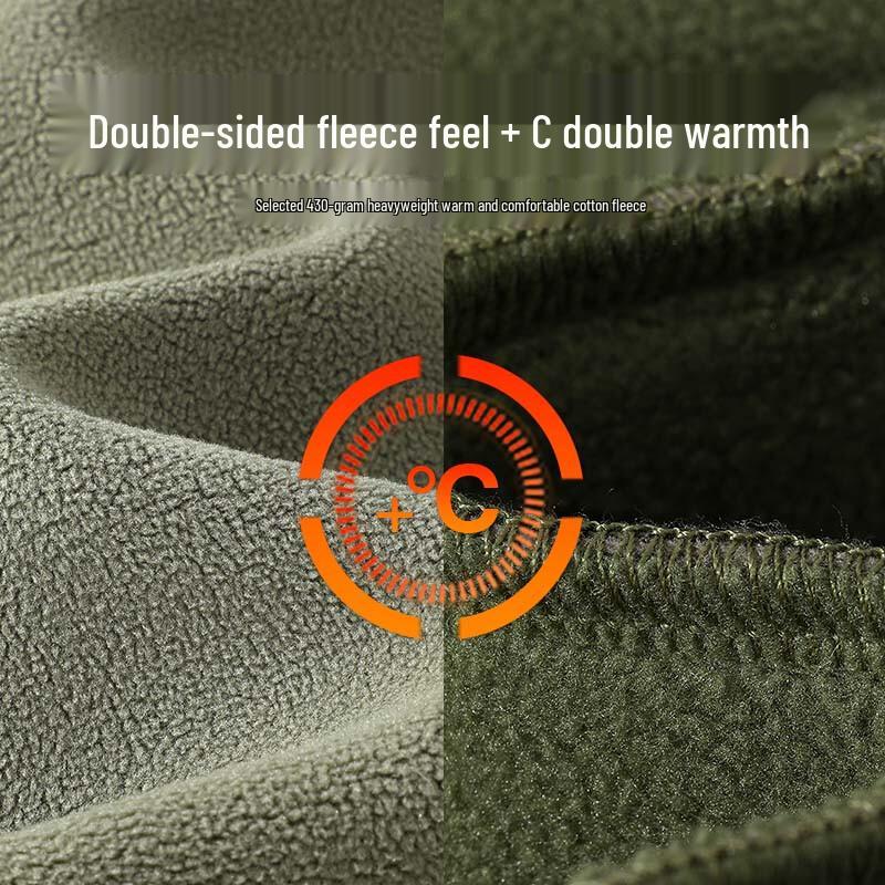 JEANSWEST LIFE Men's Winter Fleece Stand Collar Jacket