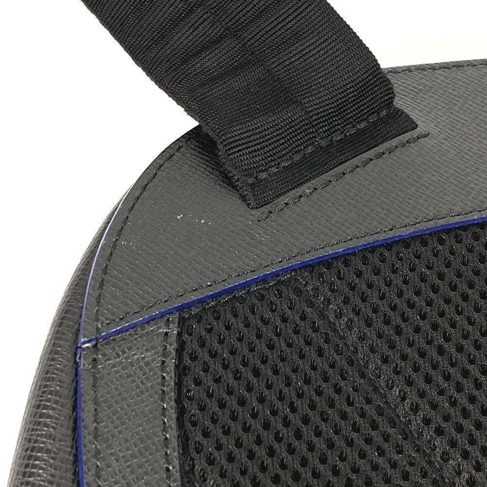 Louis Vuitton M32734 Taiga Anton Bum Bag Bicolor Backpack Black/blue