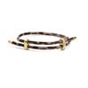 Mode Hip-hop Plusieurs Couleurs Motif Serpent Imprimés Léopard Bracelets Tissés pour Femmes Personnalisé DIY Bracelet Perles Bijoux