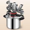 Shuangxi 304 Stainless Steel One-Hand Opening Pressure Cooker
