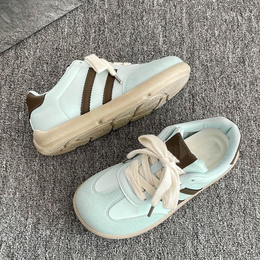 Mango head female new student sports versatile big head shoes with skirt little white shoes